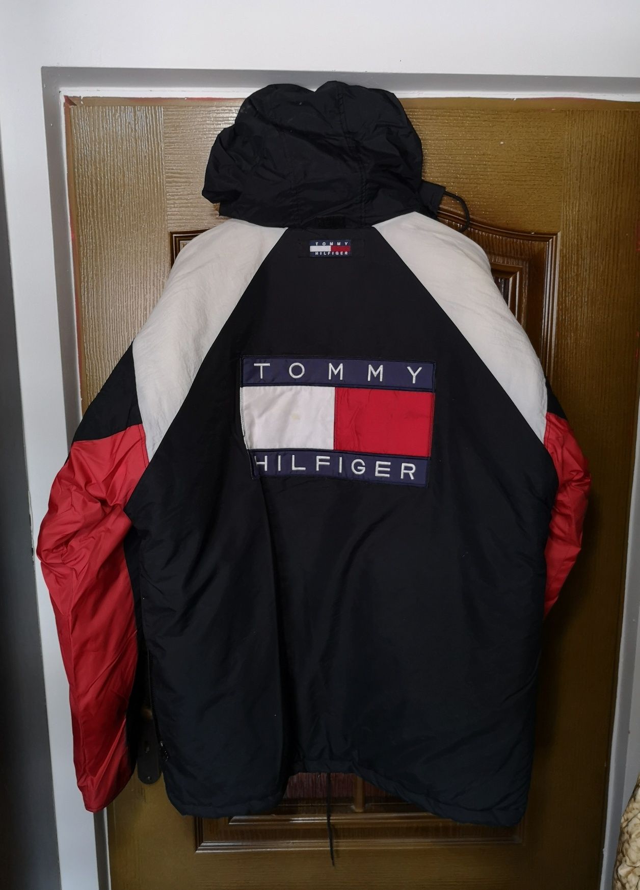 Tommy Hilfiger kurtka zimowa męska vintage retro 90's rare unikat