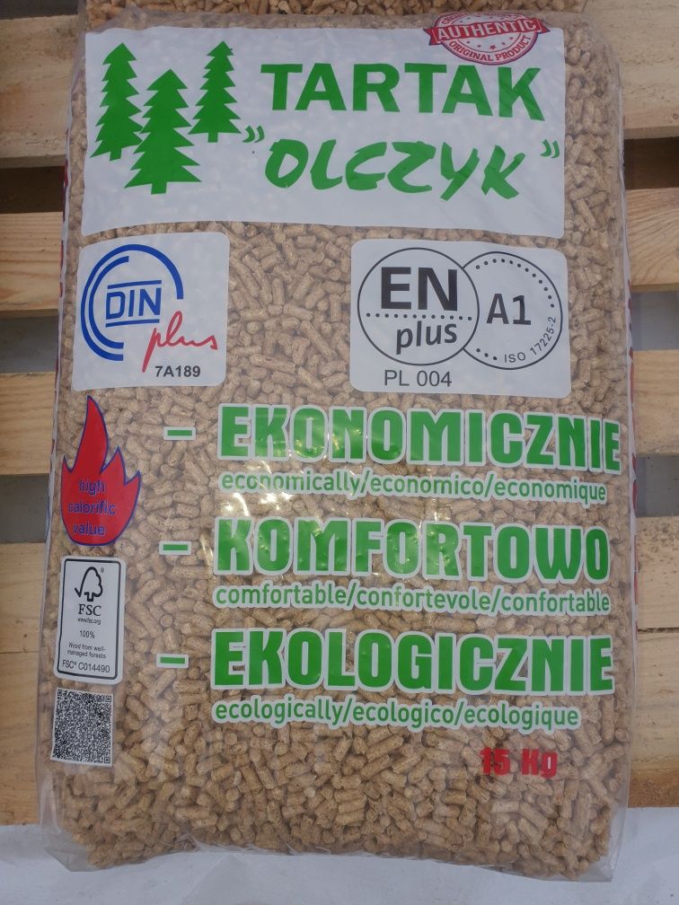 Pellet sosnowy drzewny od producenta