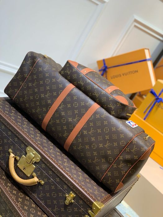 Louis Vuitton Keepall NBA сумка мужская коричневая дорожная спортивная