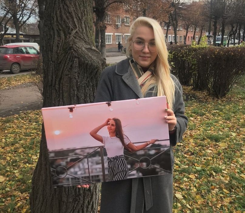 Картина(фото) на холсте.Портрет на холсте.Печать на холсте.ФОТОКАРТИНА