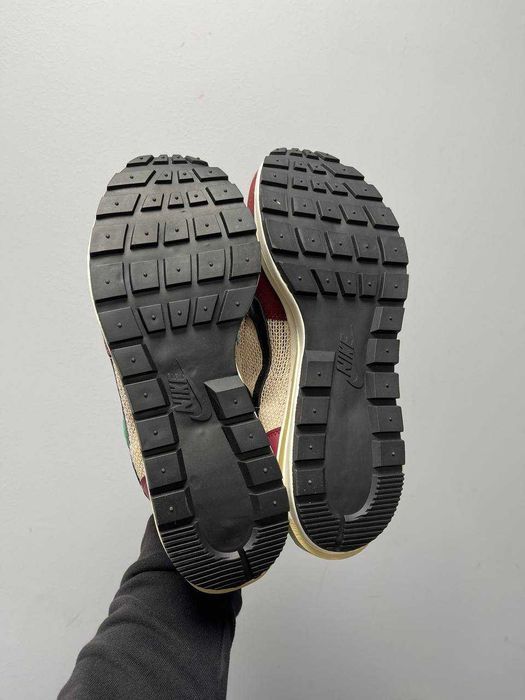 Мужские кроссовки Sacai x Nike Vaporwaffle ‘Villain Red’ Размеры 40-45