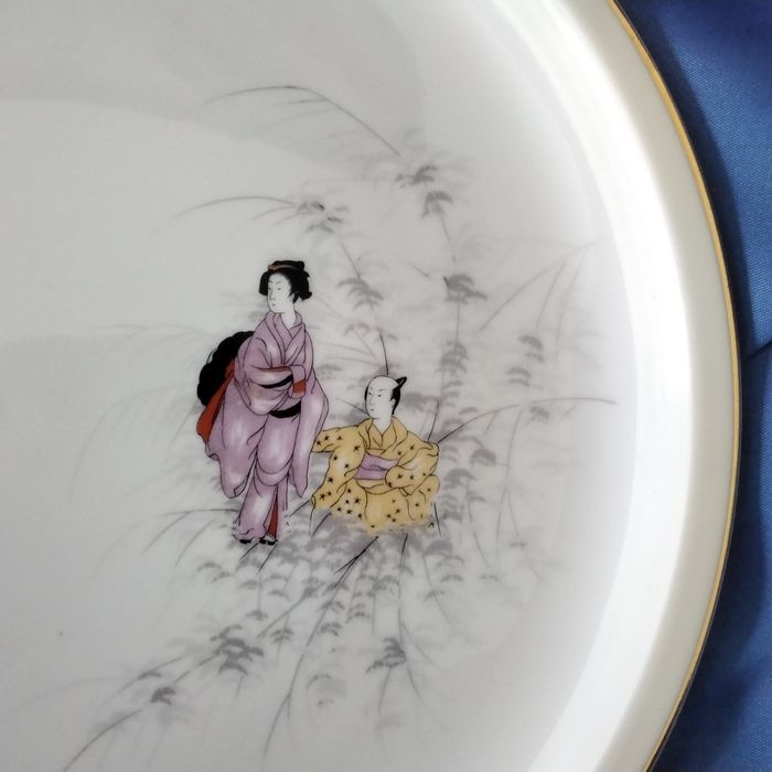 Prato bolo e talheres da Vista Alegre