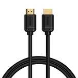 Baseus kabel przewód HDMI 2.0/4K 60 Hz 3D HDR 18 Gbps 1 m czarny (CAKG