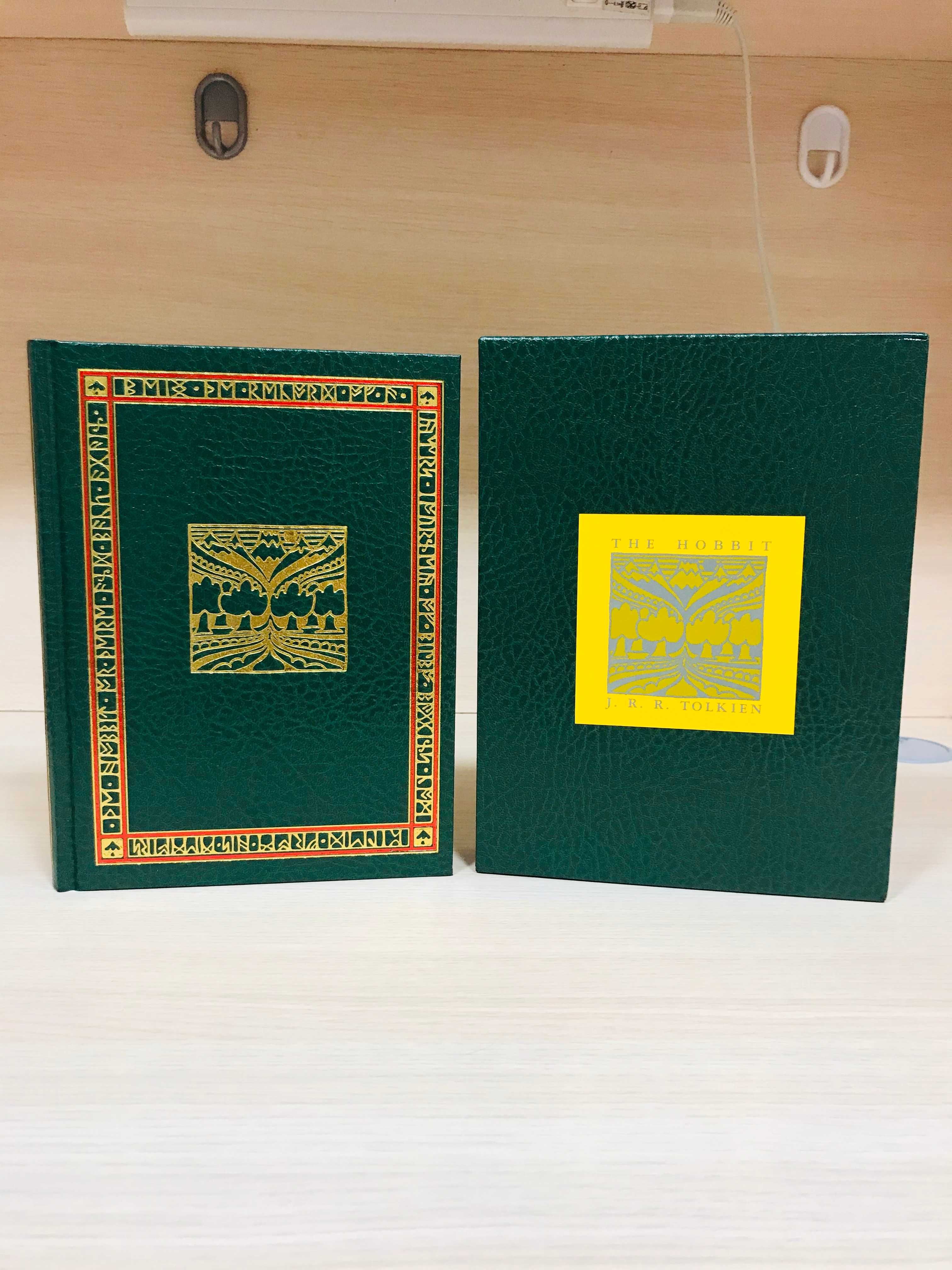 Tolkien - Hobbit piękne skórzane wydanie w pudełku kolekcjonerskie