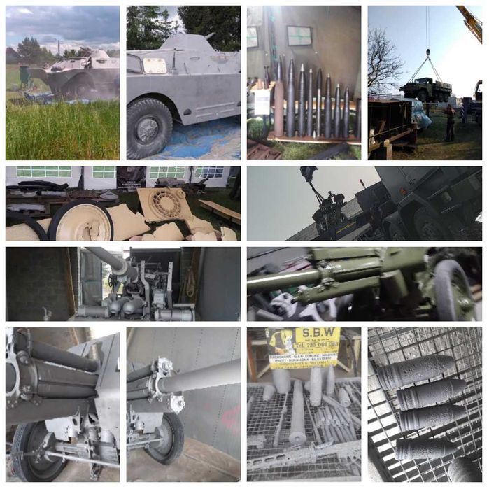 Piaskowanie, szkiełkowanie, śrutowanie, cynkowanie, malowanie