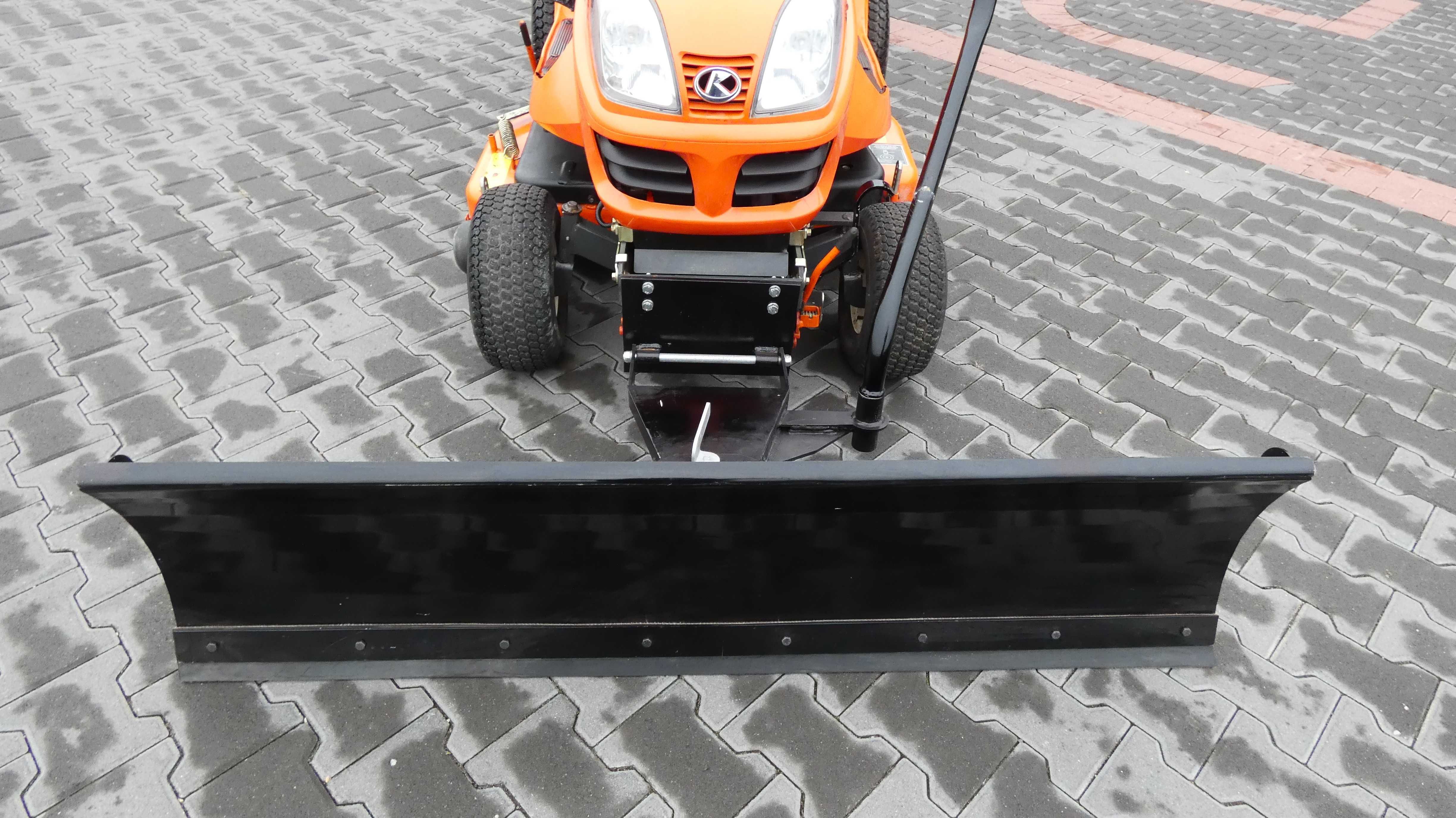 Traktorek kosiarka KUBOTA GR1600-II Diesel Pług  (081102.4) - Baras