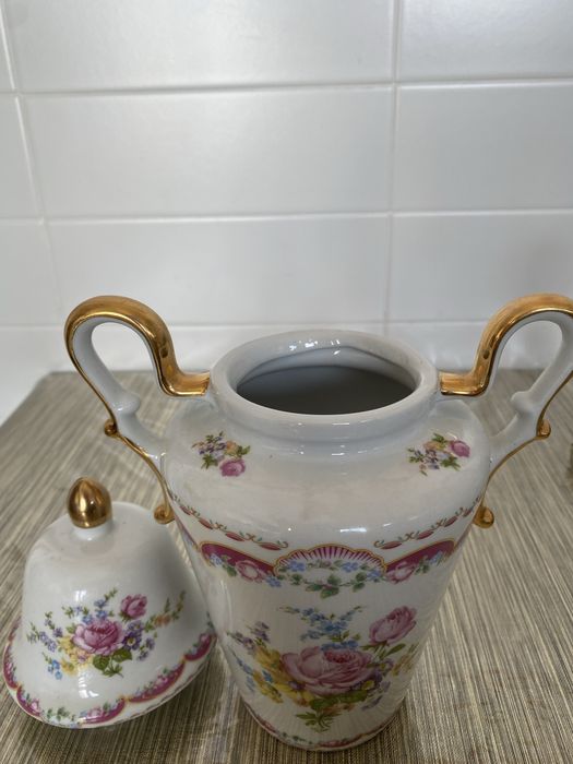 Jarra de porcelana limoges