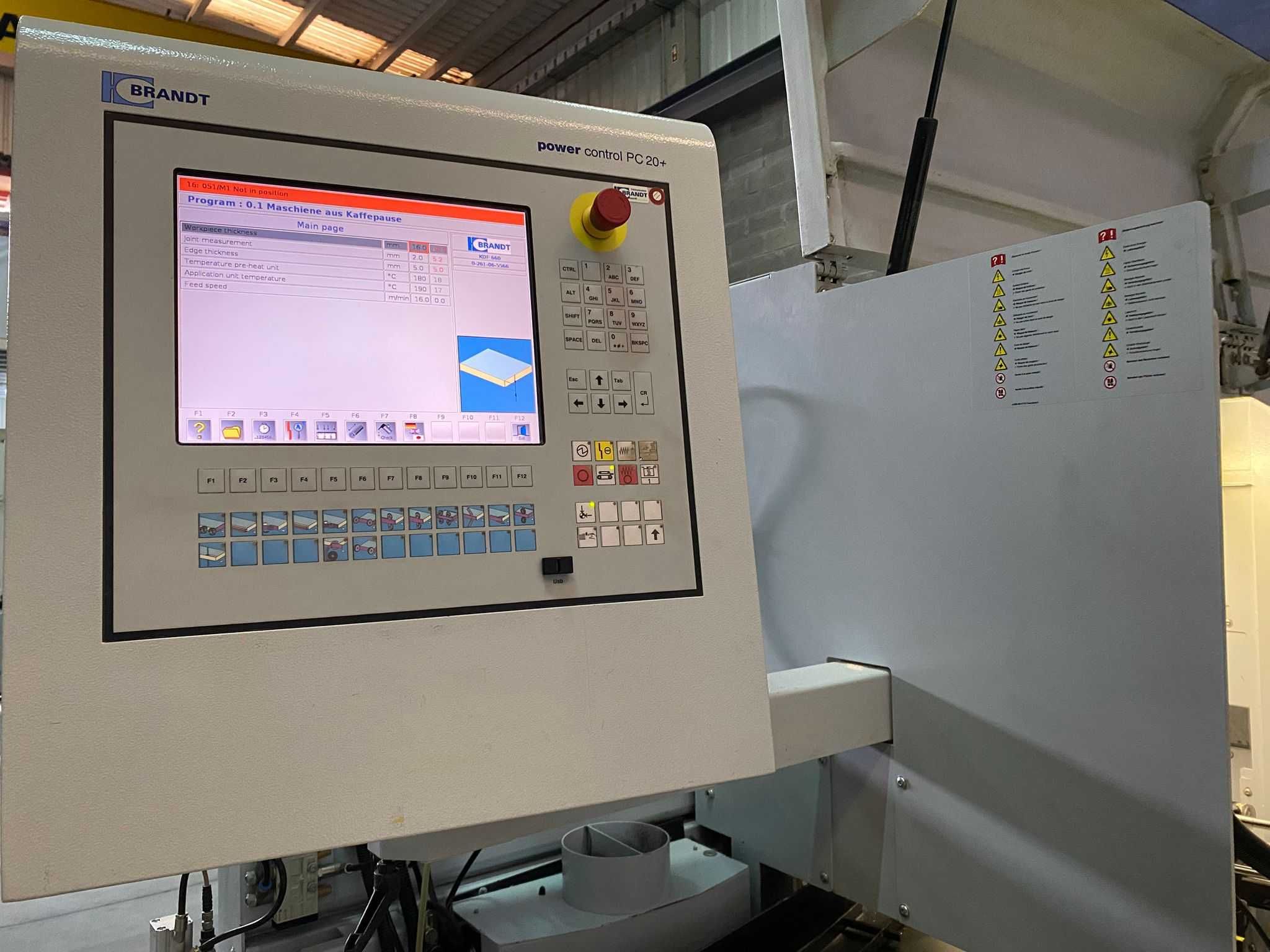 Orladora Brandt Optimat KDF 660 C