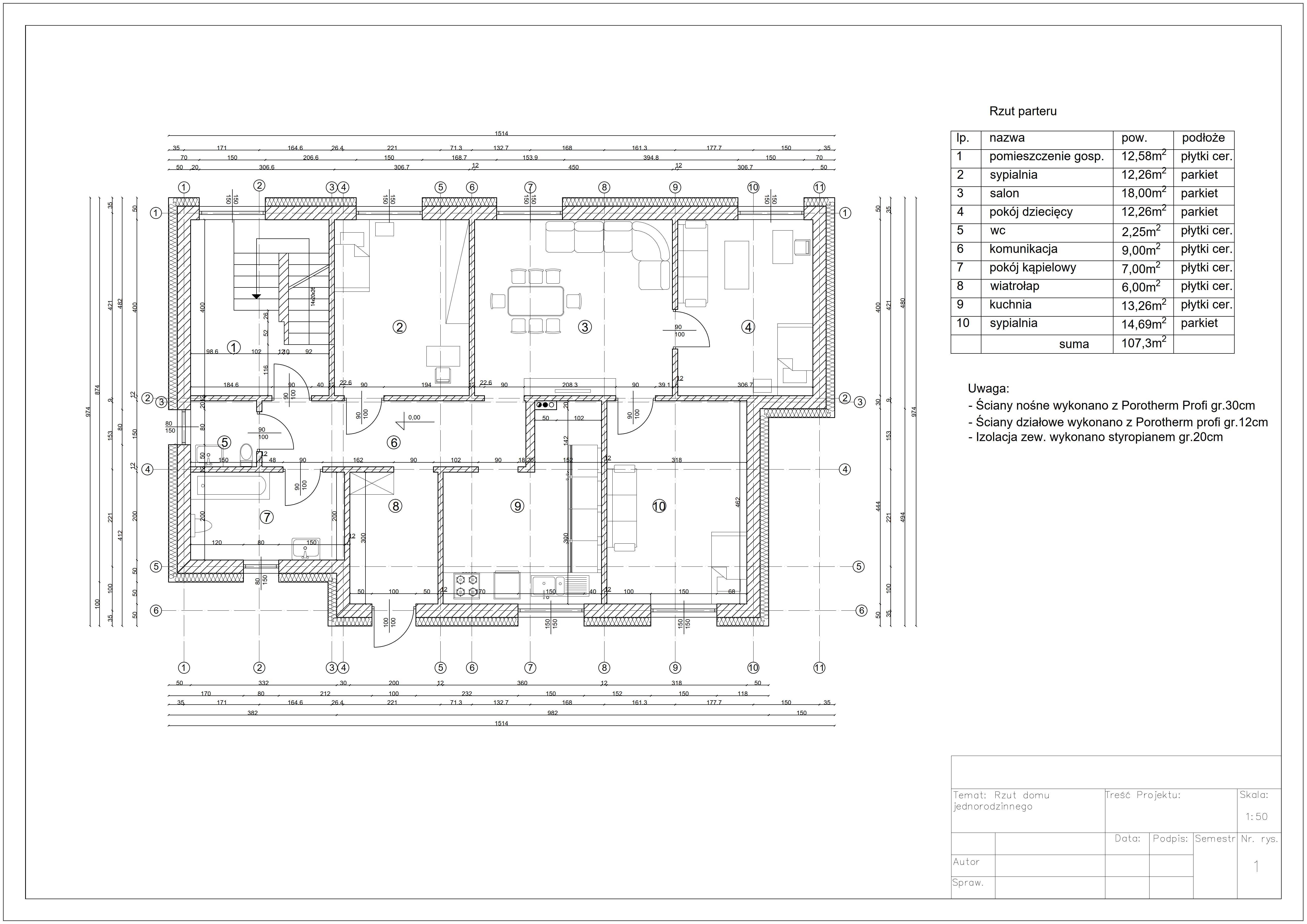 Wykonam Rysunki AUTOCAD. Gotowe na drugi dzień