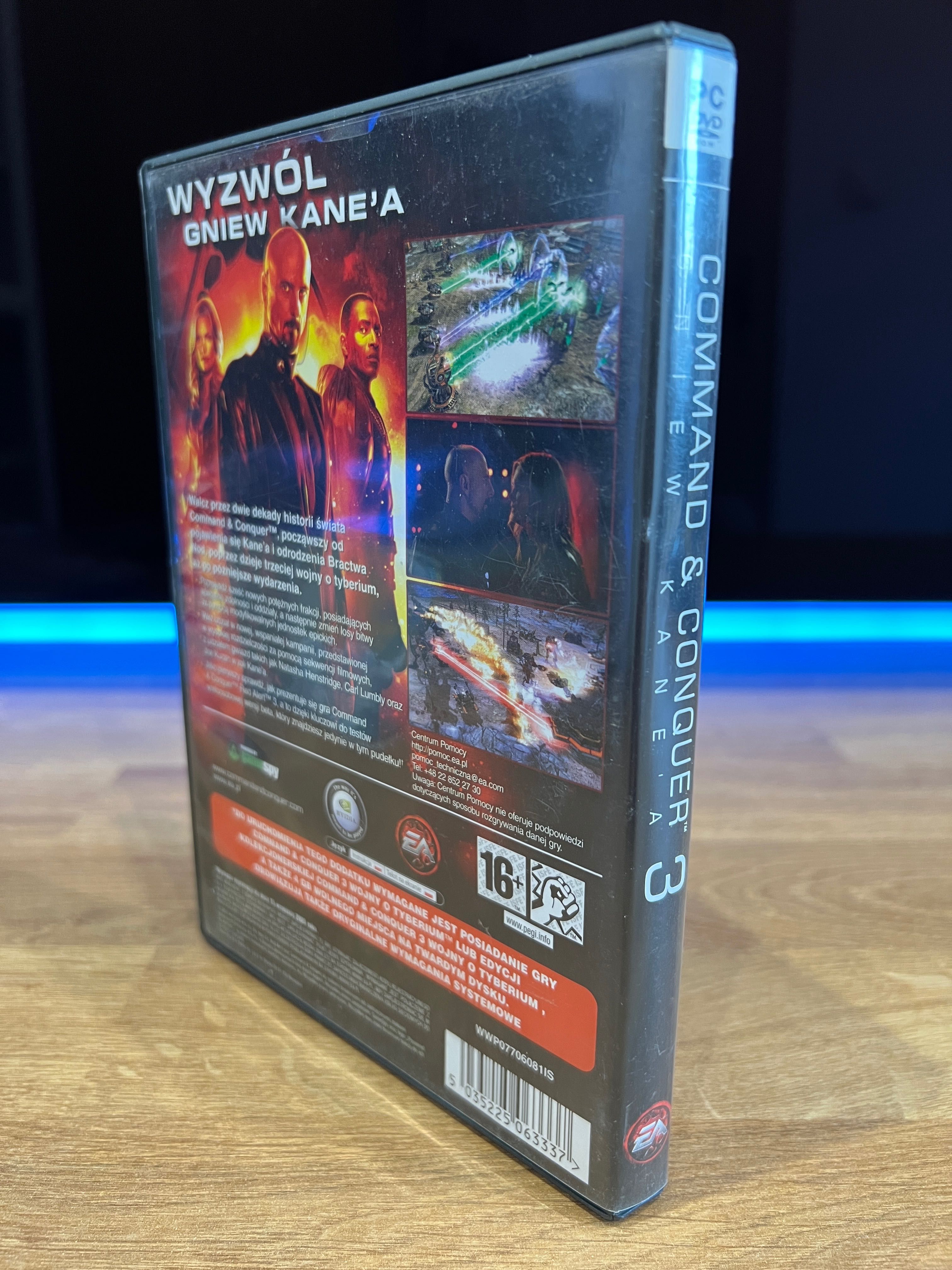 Command & Conquer Gniew Kane’a (PC PL 2008) DVD BOX kompletne wydanie