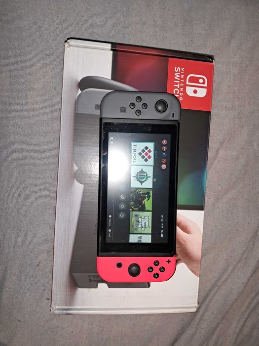 Nintendo Switch przerobiona
