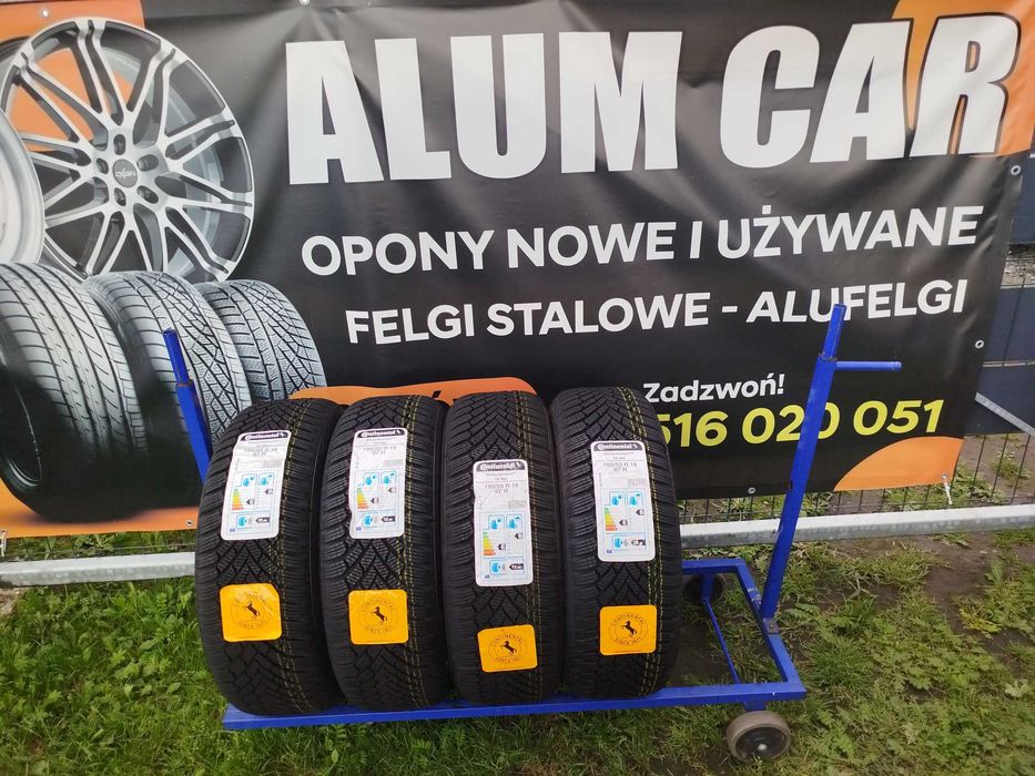 A74# Sprzedam opony NOWE Zimowe 195/55/16" Continental