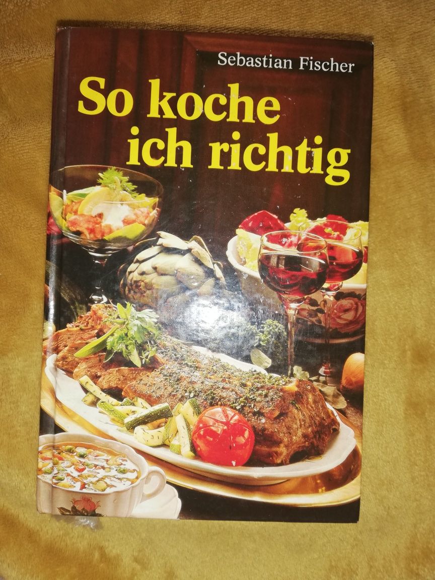 Książka kucharska j. niemiecki "So koche ich richtig" 1800 przepisów