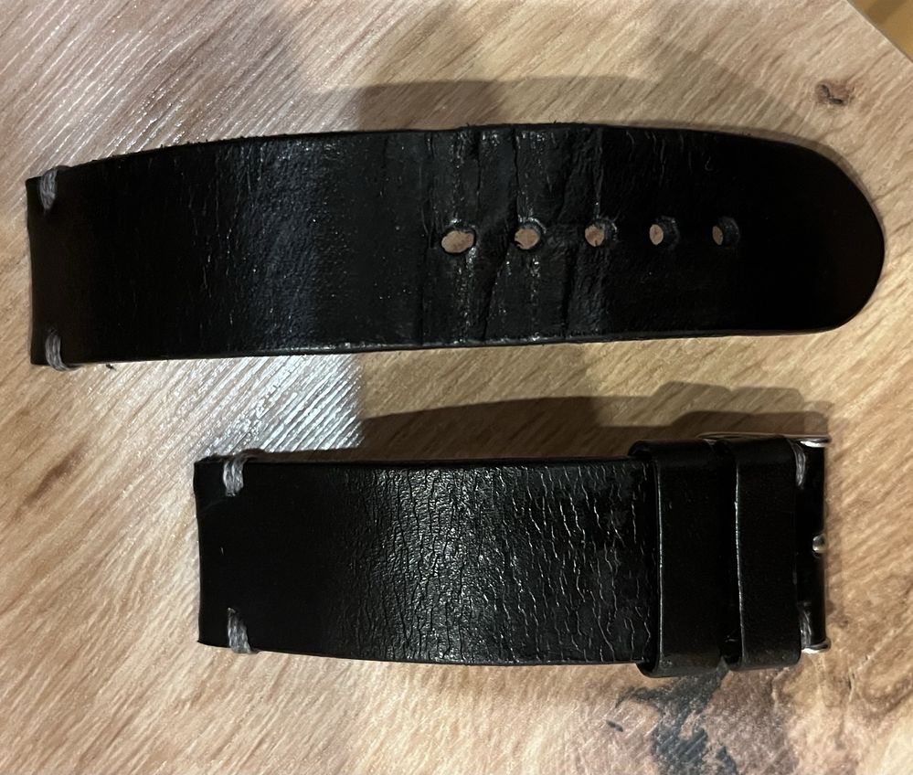 Pasek do zegarka skóra 22 mm