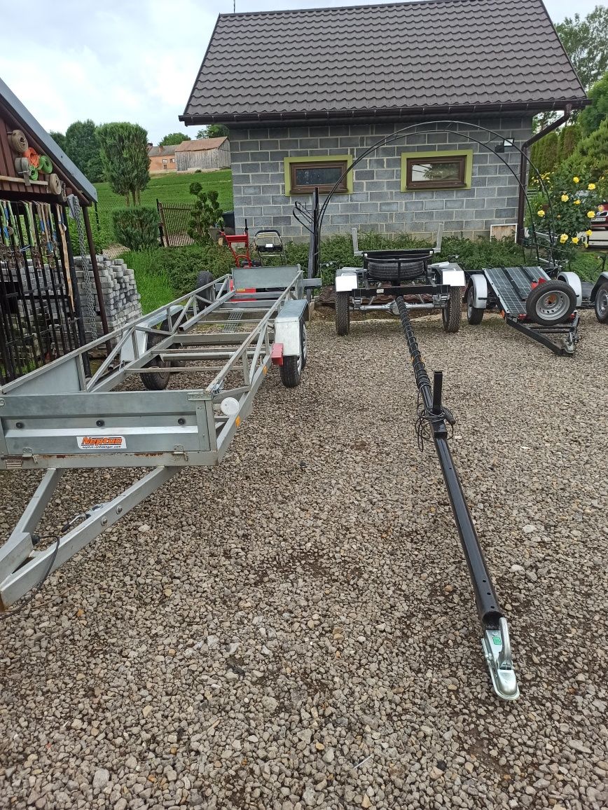WYNAJEM PRZYCZEP, LAWET, DŁUŻYC, KŁONIC DMC 750,1300,2000kg brak kaucj