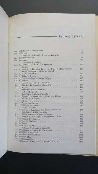 Química Orgânica (Ed. Gulbenkian)