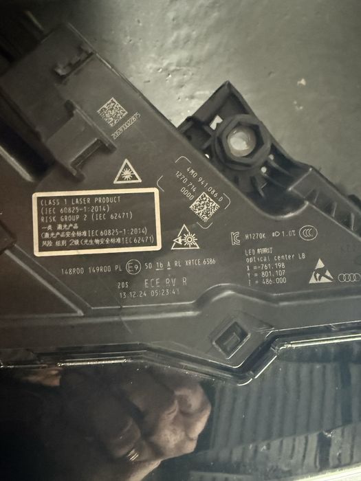 Lampa lampy Audi VW Skoda mix uszkodzone hurt 12 sztuk