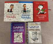 Seria Mikołajka i Dziennika Cwaniaczka + 2 ksiazki Cwaniaczka gratis