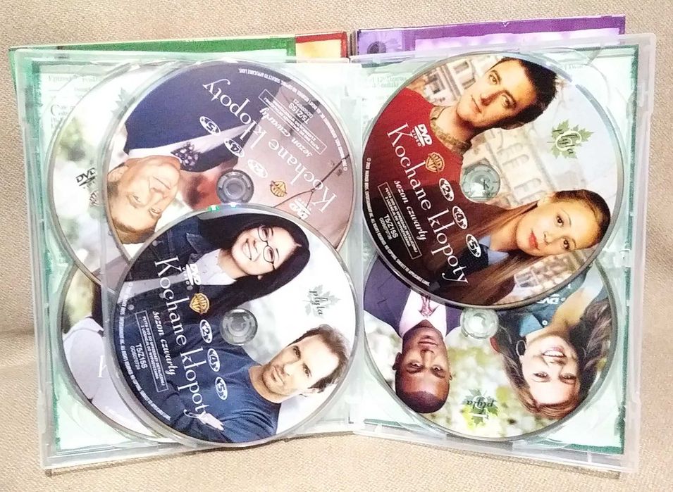 Kochane Kłopoty 4 sezony (1+2+3+4) cena za całość płyty DVD