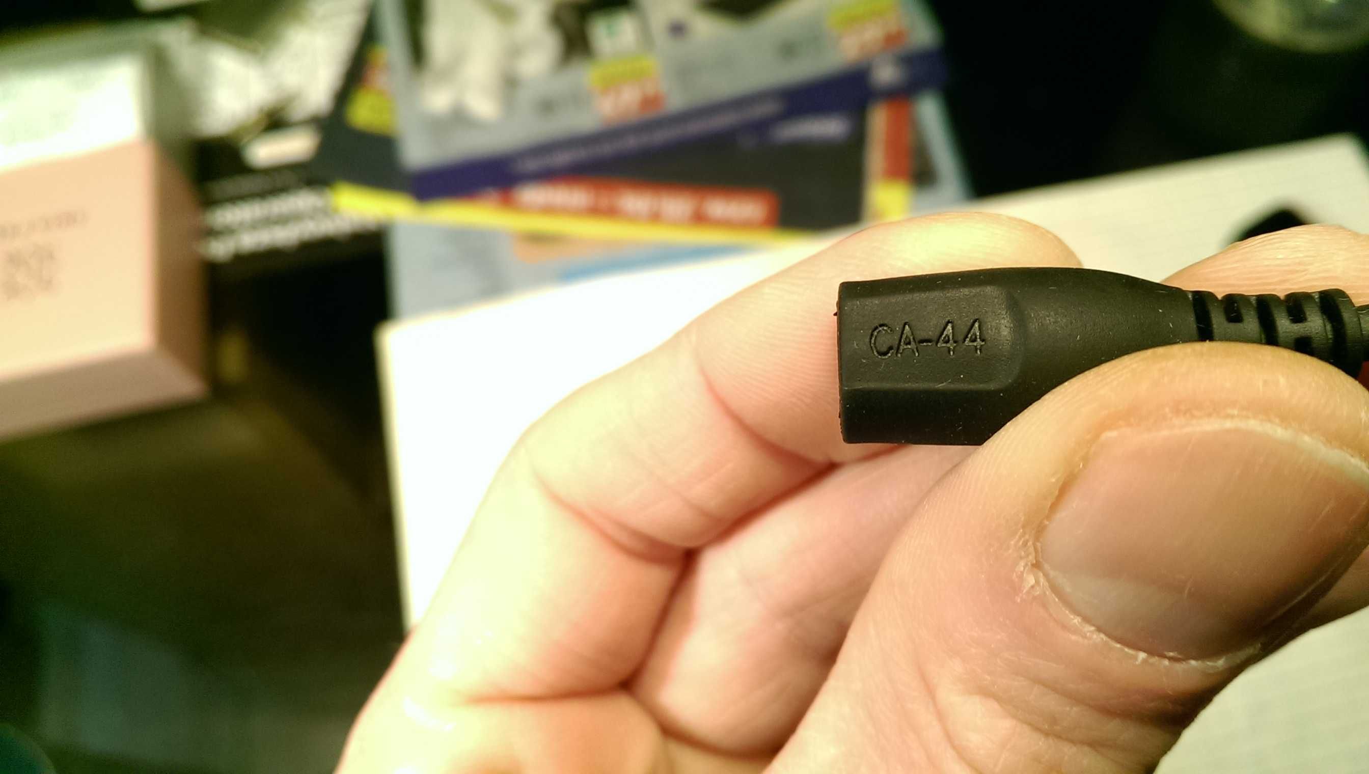 Adapter przejściówka ładowarki Nokia CA44 oryginał;