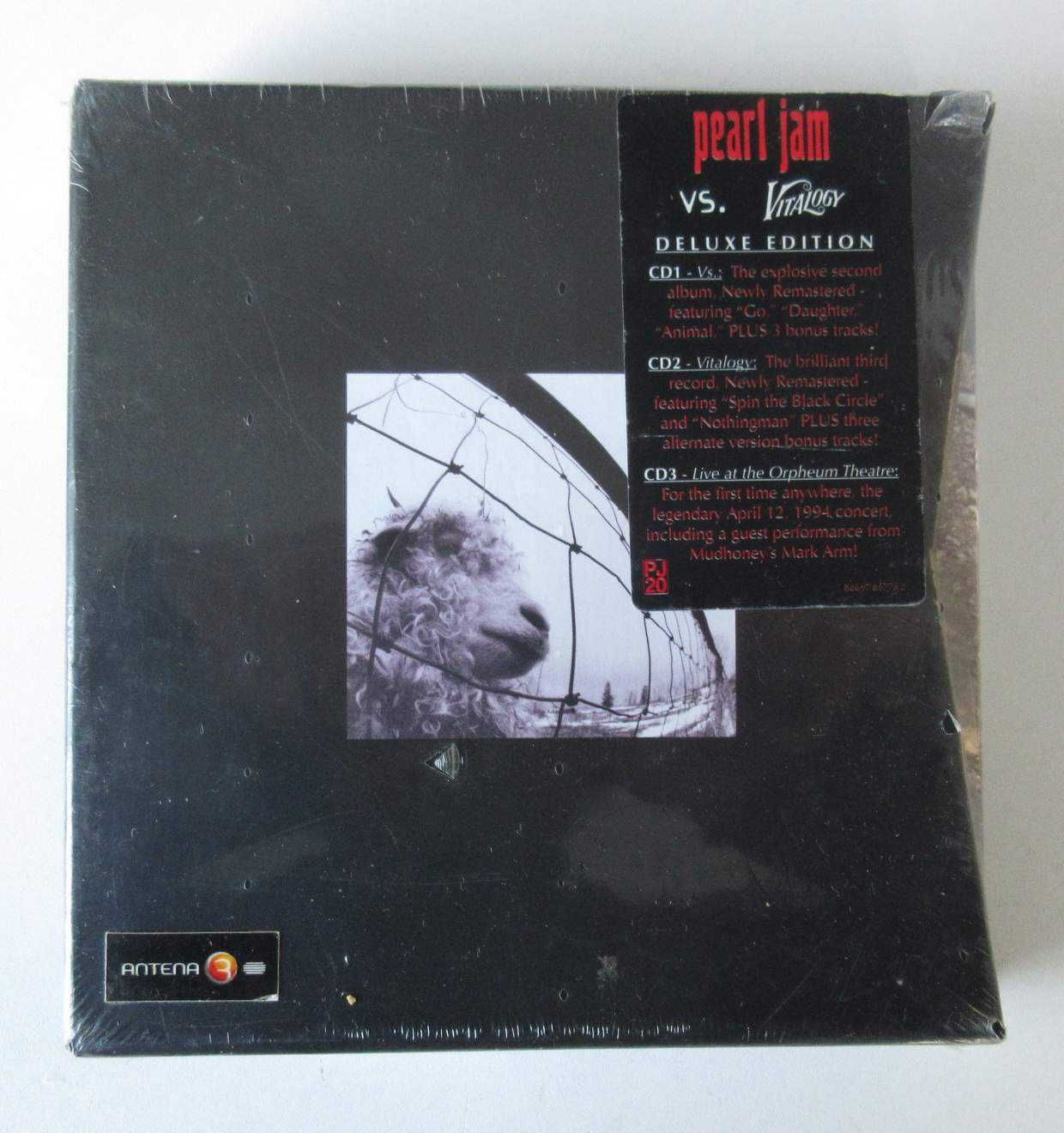 PEARL JAM - Vs. / Vitalogy (Box Set 3 x CD) (SELADO)