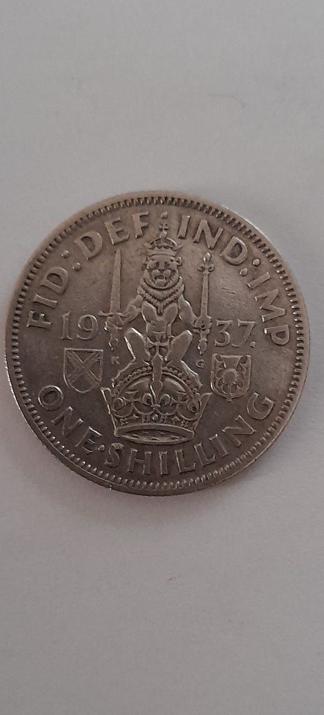 Georgivs Vl ,one shilling 1937, Wielka Brytania
