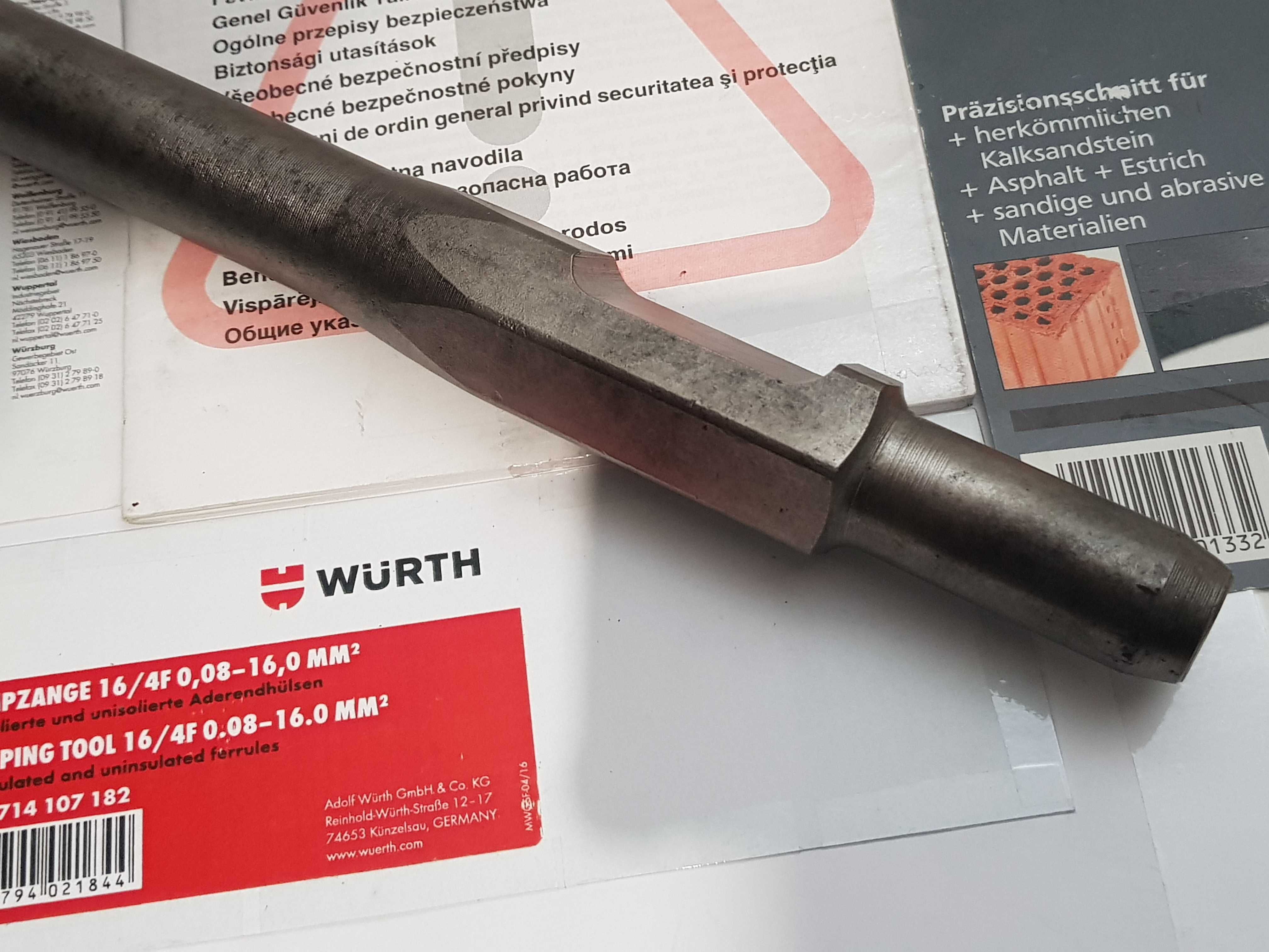 Szpic szpicak HEX-30 x 410mm  do młot WURTH MH 16 XE dłuto