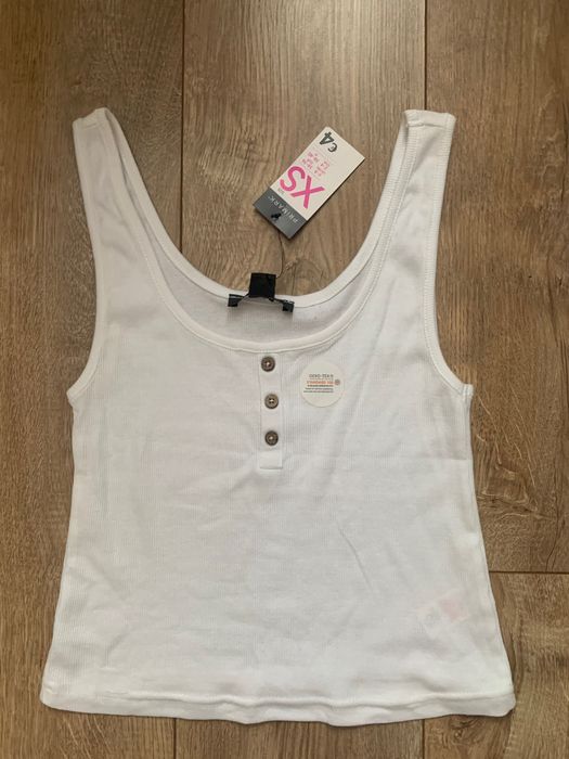 Top biały PRIMARK rozmiar XS