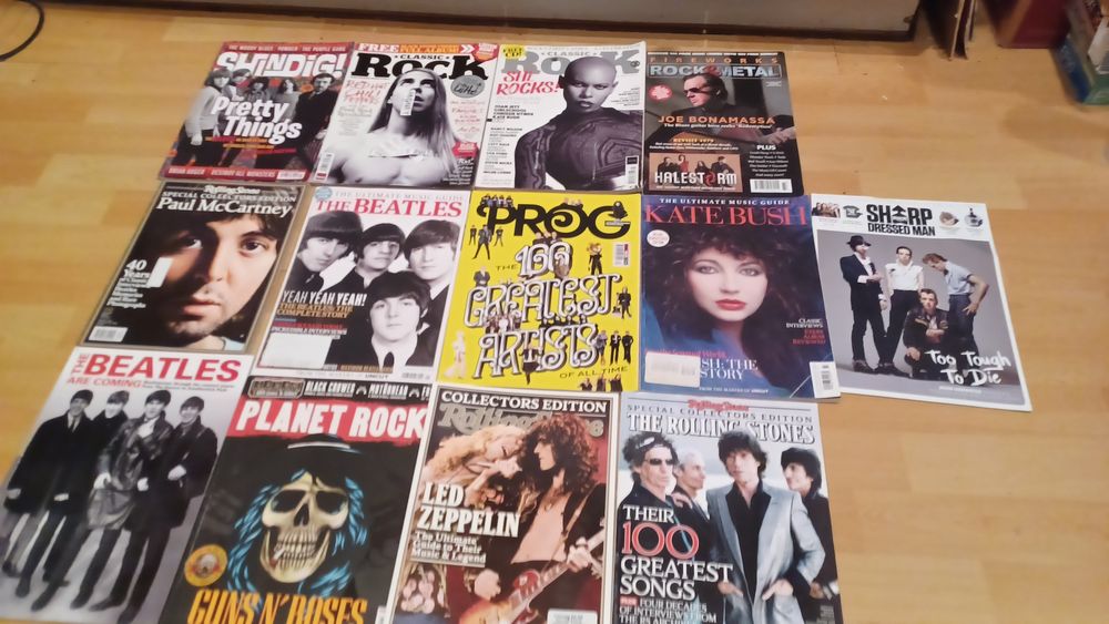 Журналы Rolling Stone,Rock and Metal,Planet Rock(лот 13 шт)