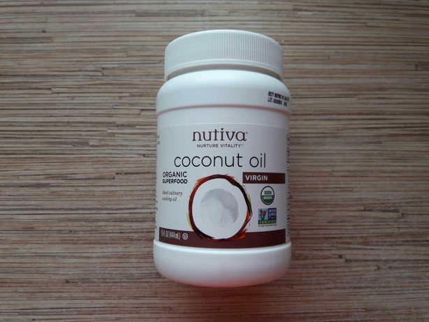 Nutiva, органическое кокосовое масло холодного отжима, США, (444 мл)