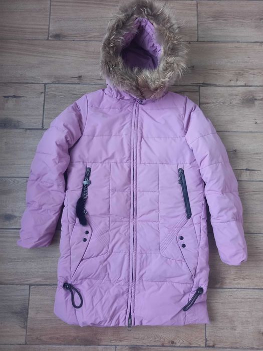 Зимова тепла куртка на дівчинку