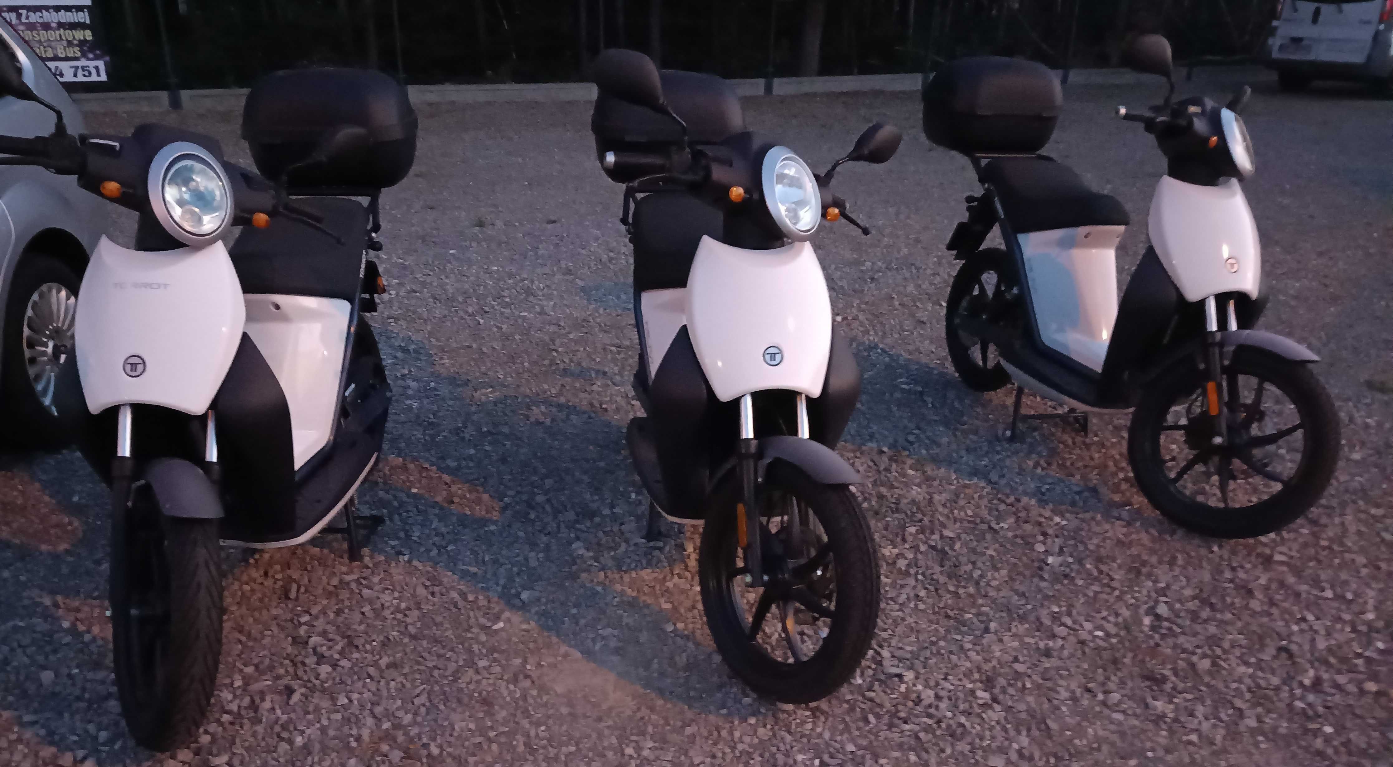 Torrot Muvi City skuter elektryczny zarejestrowany zero emisyjny