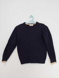 Sweter Ovs rozm 116 Granatowy