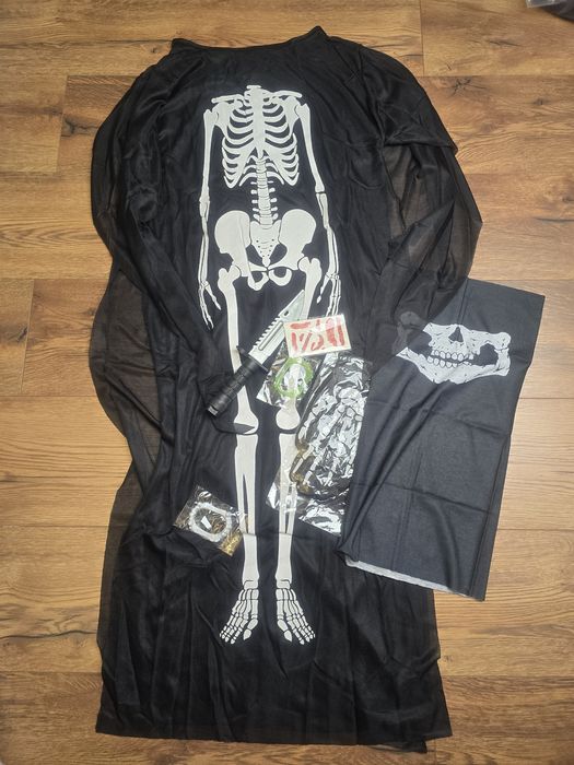 Kościotrup kostium przebranie karnawał halloween