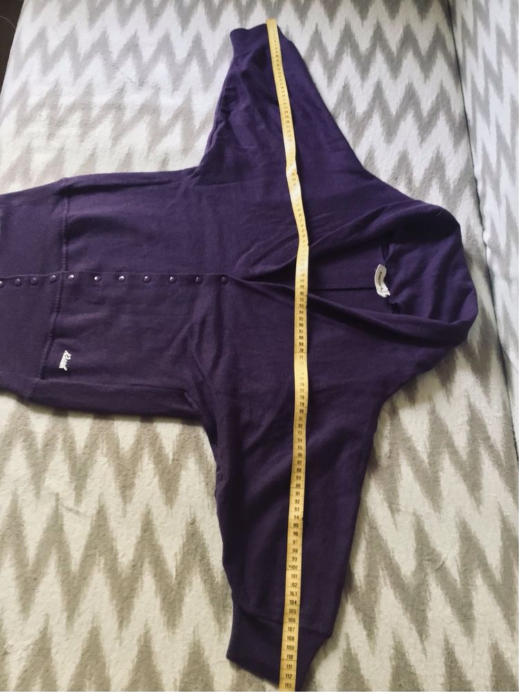 Fajny sweter napy kimono Akryl. Diesel