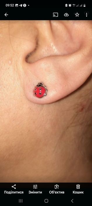 Серебряные серьги. Натуральный сапфир,  гранат, топаз. Срібні сережки