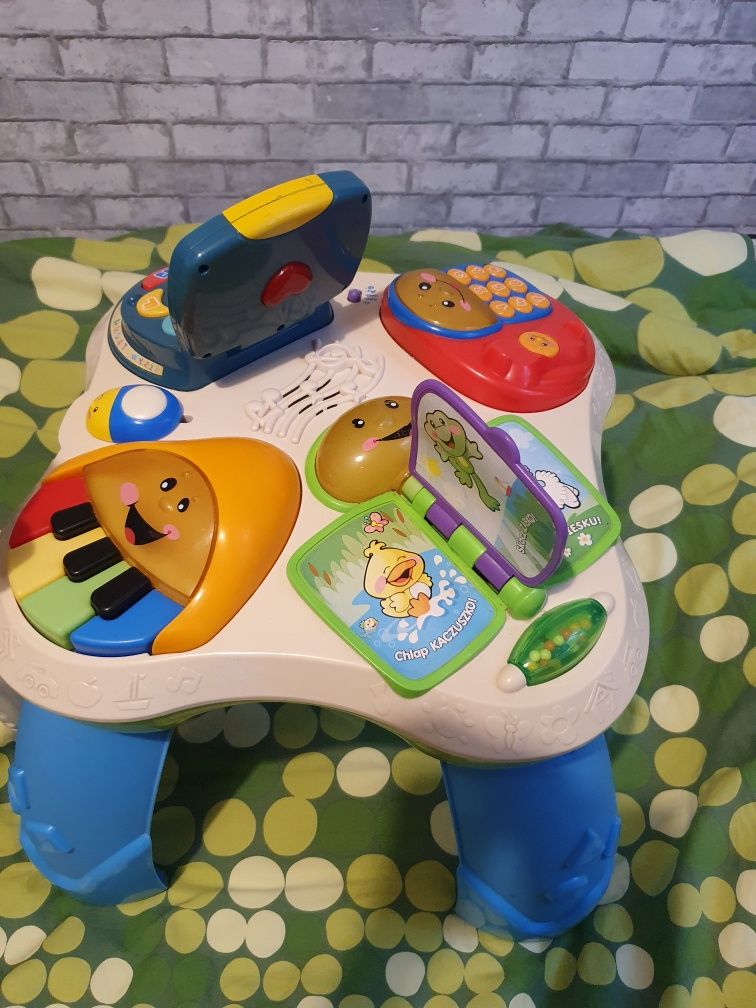 Fisher Price interaktywny stolik edukacyjny dla dzieci