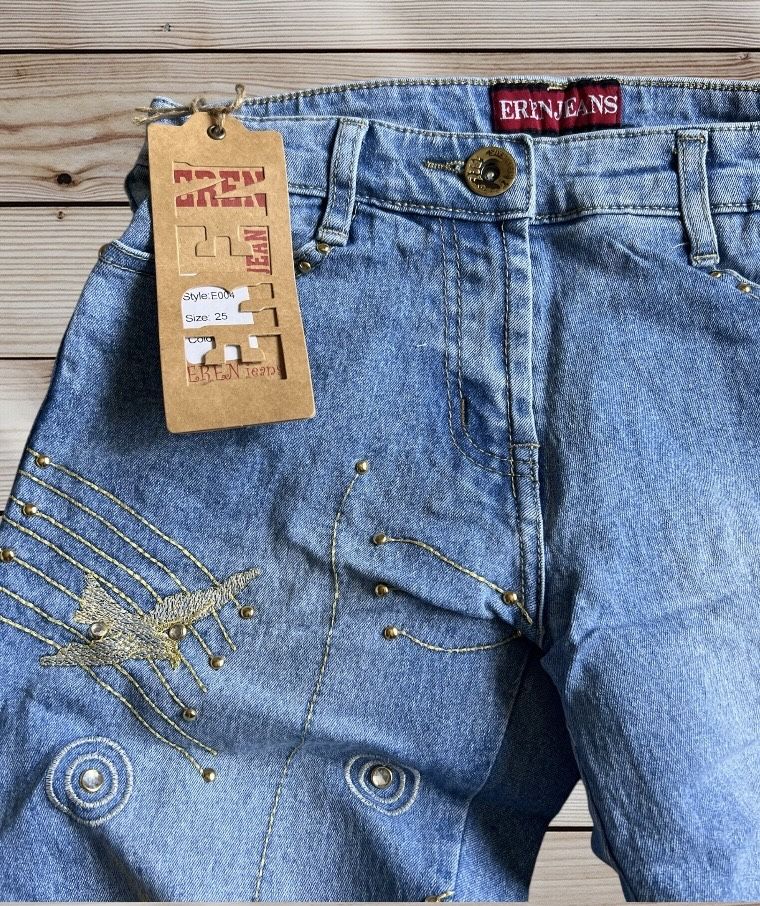 Новые джинсовые капри бриджи женские eren jeans