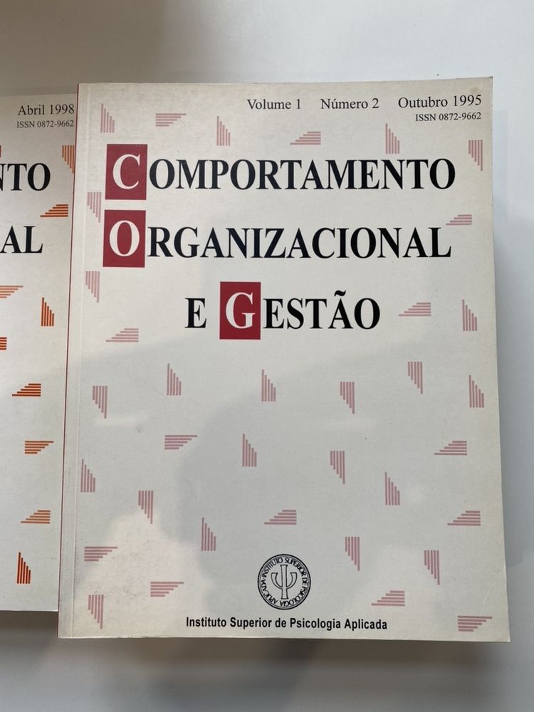 Varios Volumes - ISPA - Comportamento Organizacional e Gestão