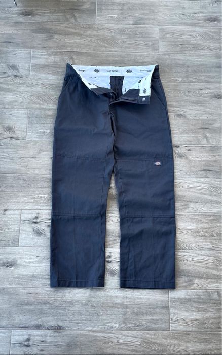 Dickies Dooble Knee Work Pants Loose Fit Grey Colour Sk8 Carhartt