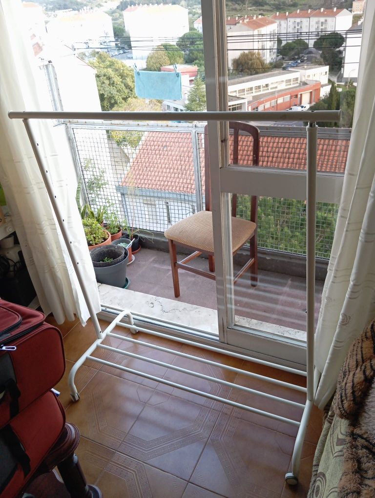 Porta cabides branco