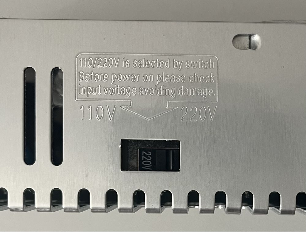 Uniwersalny zasilacz impulsowy 36V 10A 360W model S-360-36