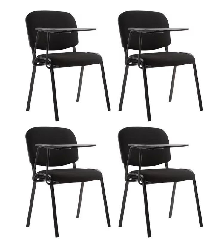 Conjunto de 8 cadeiras com pá/mesa para escola/formação/cursos