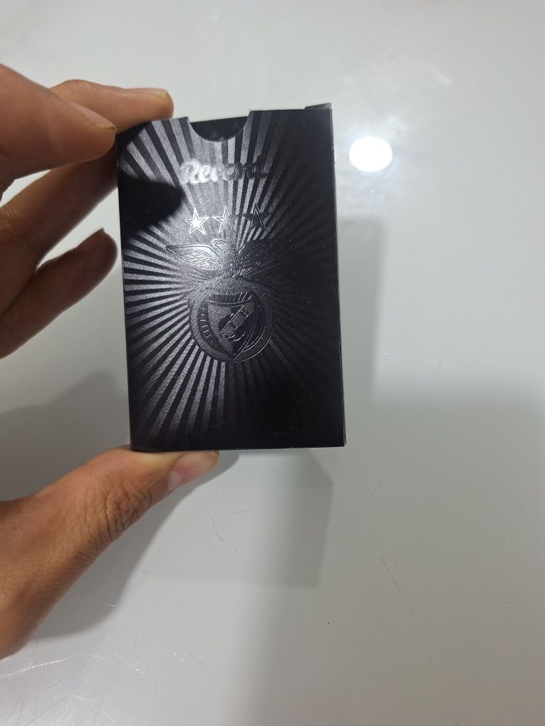 Baralho de cartas Benfica novo