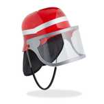 Kask strażacki czerwony dla dzieci Relaxdays