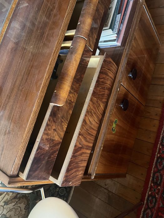 Винтажна шафа комод зеркало столік