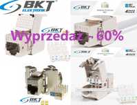 Moduł BKT RJ45 kat.5e, Ekranowany, Keystone, Beznarzędziowy 10Szt.-60%