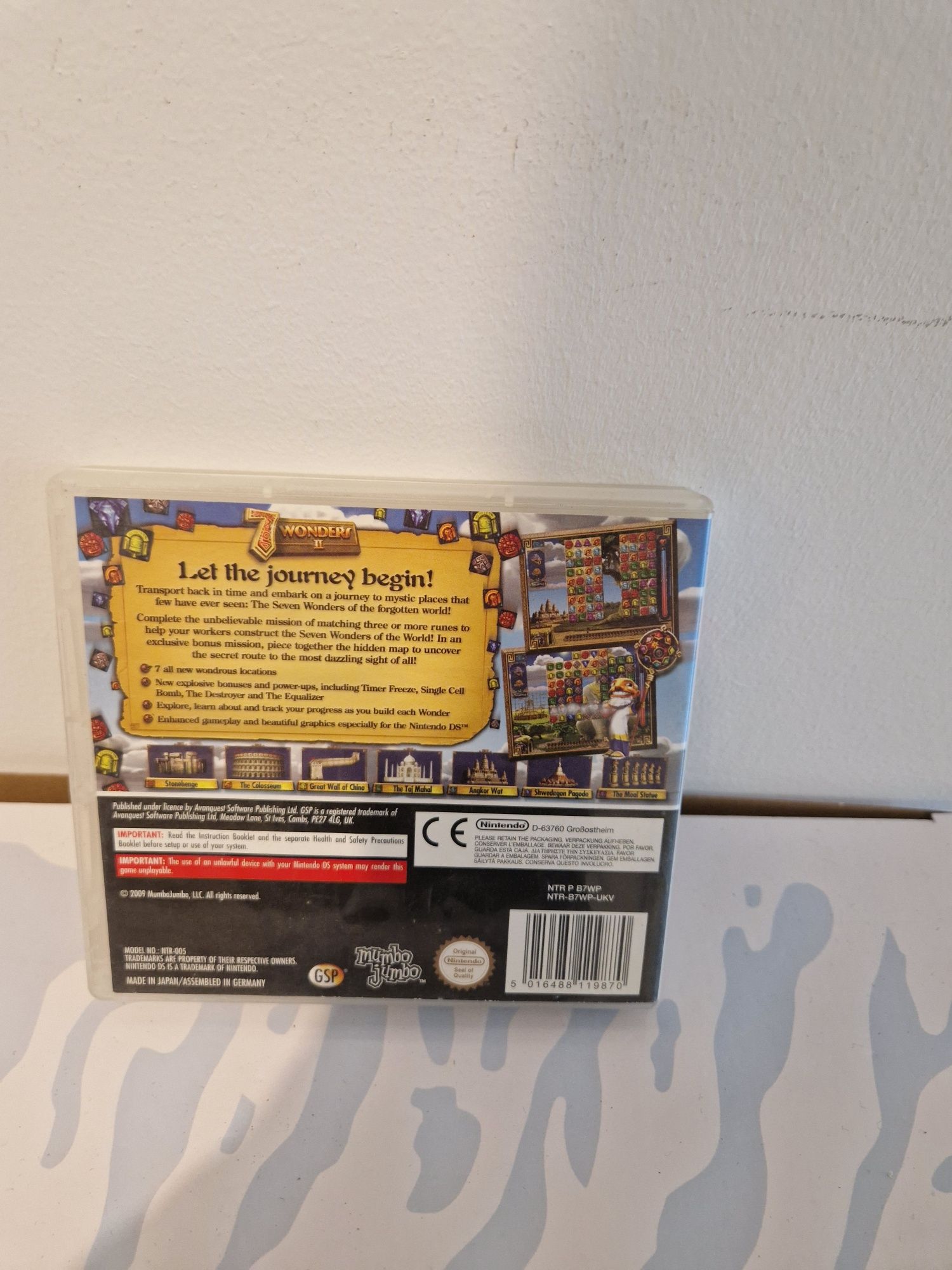 7 wonders 2 II nintendo ds