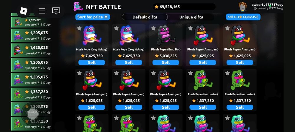 nft battle pepe обычные по 3 гривни