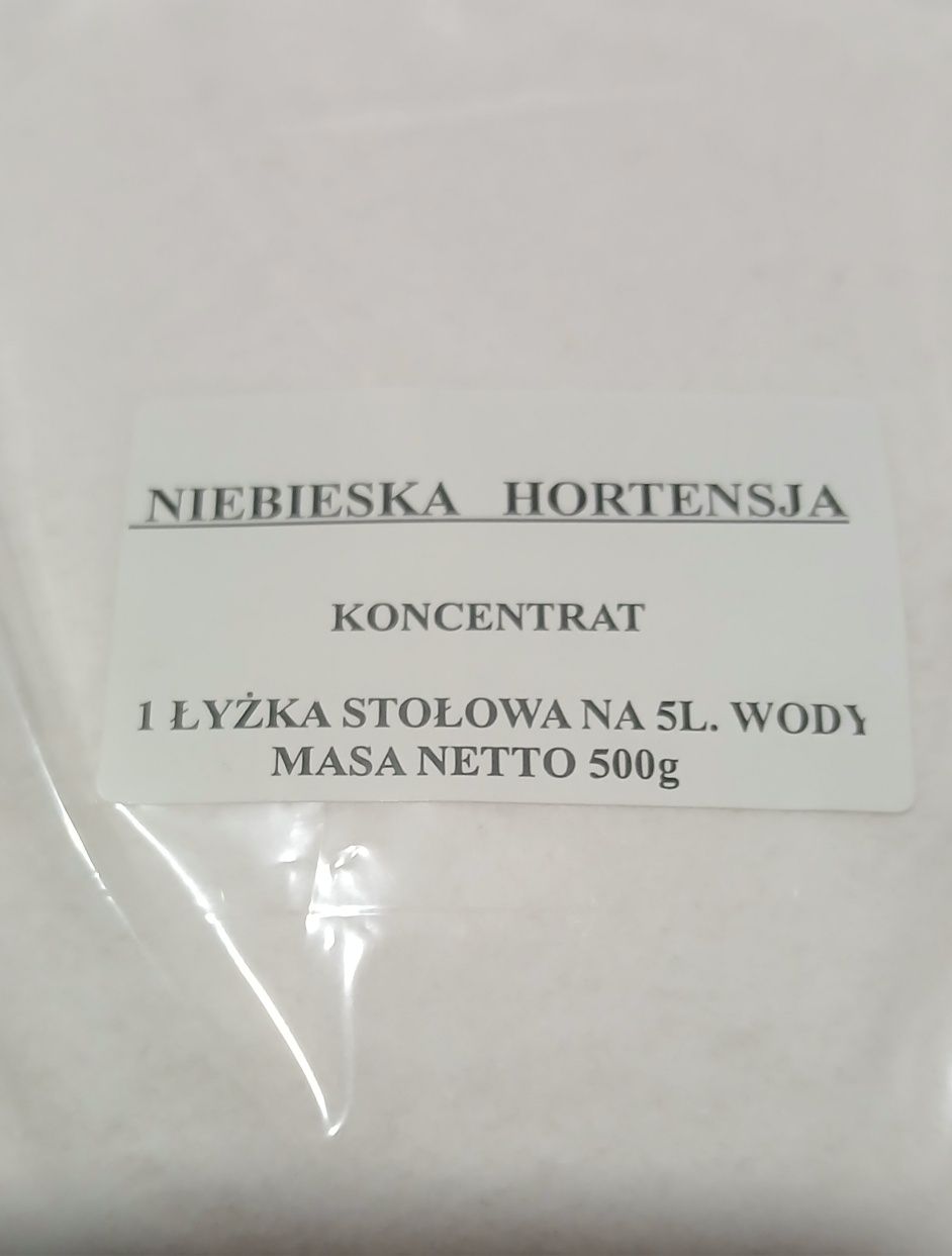 Niebieska hortensja preparat nawóz do zmiany koloru